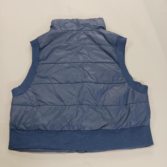 Offline by Aerie RN#54485 Women's Small Blue  Snap Button Sleeveless Vest Pocket - Picture 2 of 16